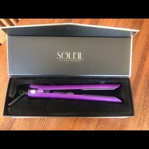 Soleil Hair Ceramic Flat Iron Purple